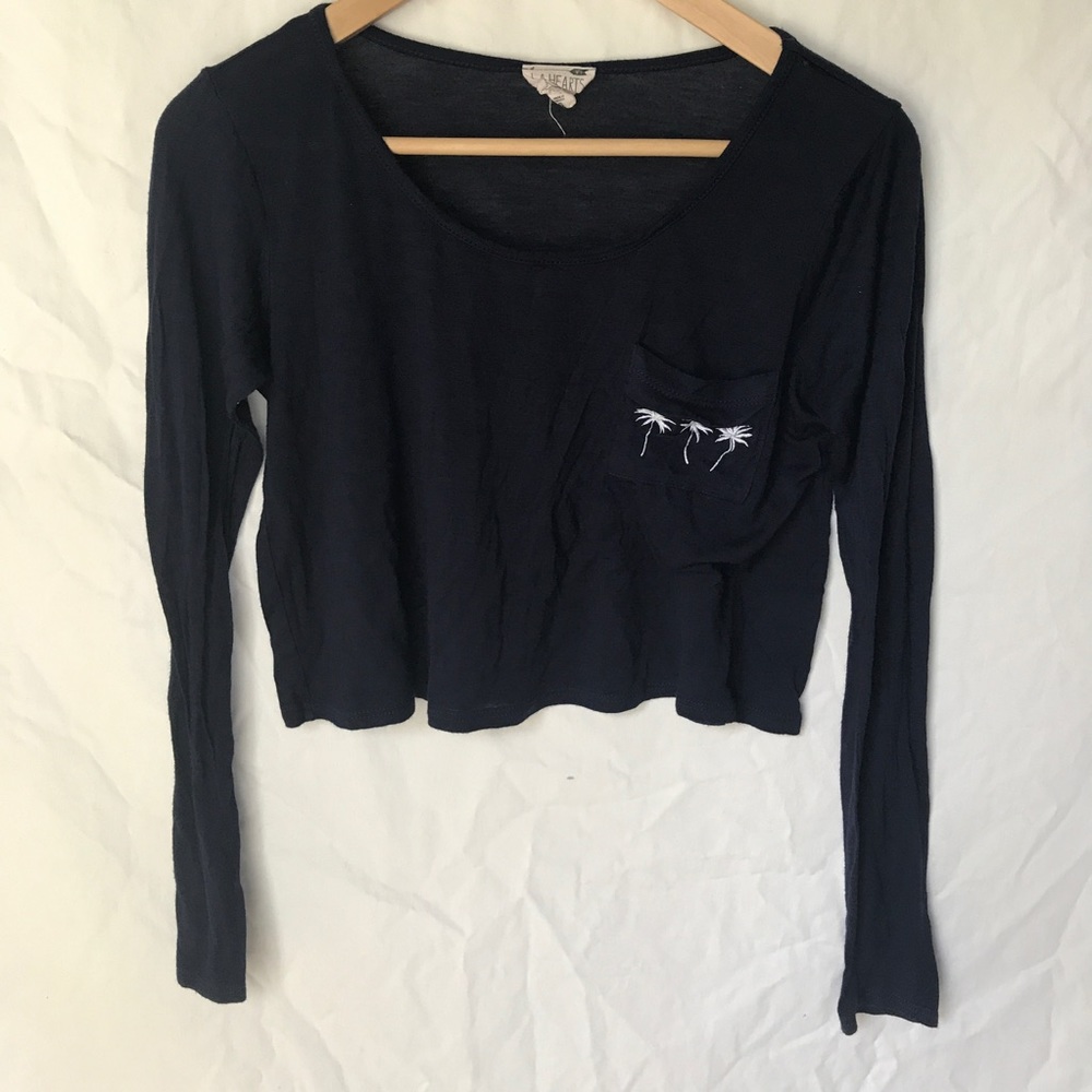 LA Hearts Crop Top
